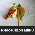 Knoopjelos Menu bij Le Marron en Jerome